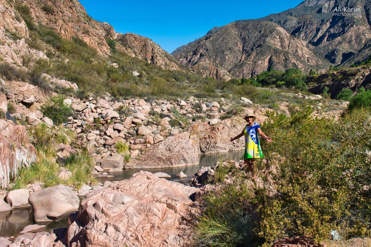 Hiking trails by the Parque along the Rio Mendoza Mendoza, Argentina Hiking trails by the Parque along the Rio Mendoza