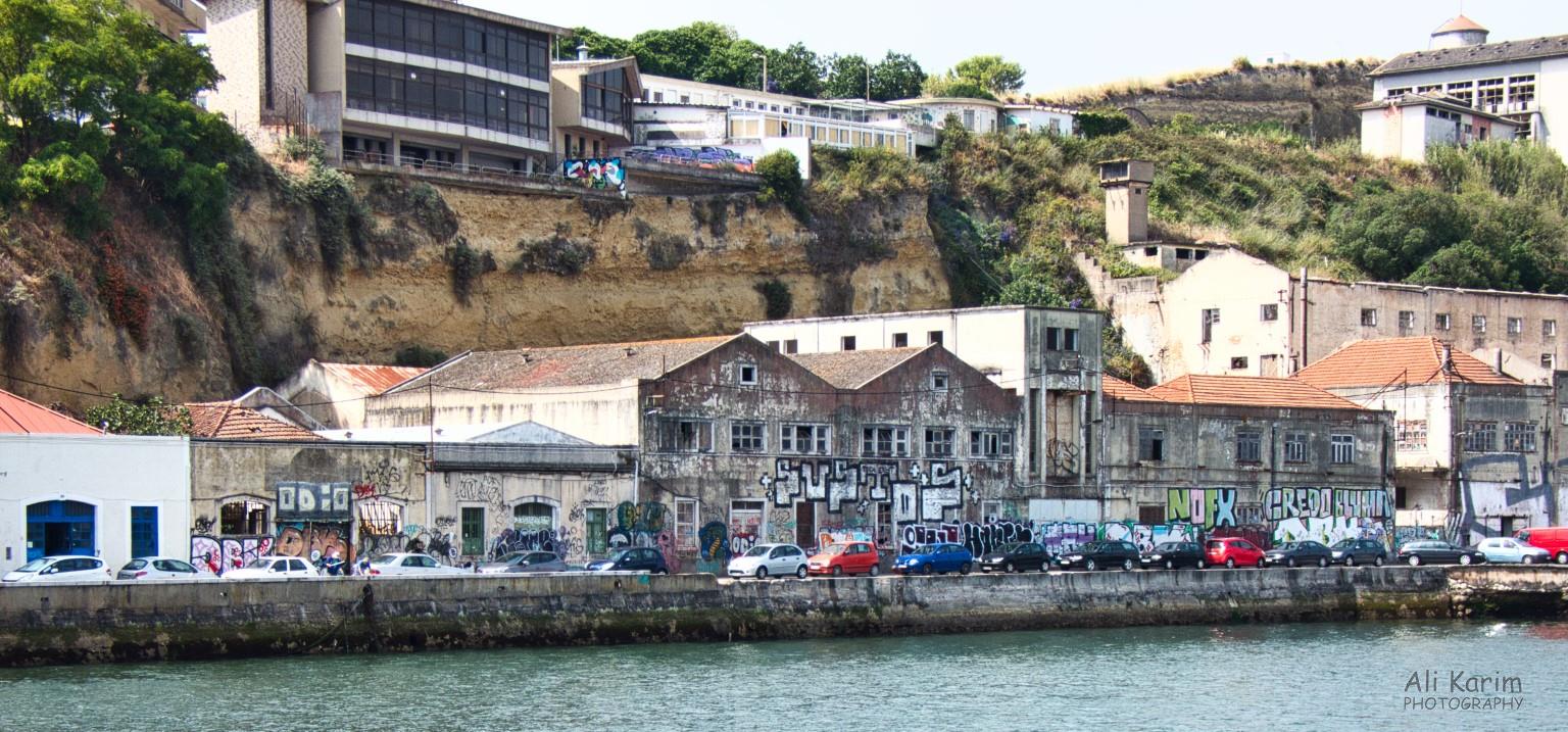 Waterfront warehouses in Cacilhas Waterfront warehouses in Cacilhas