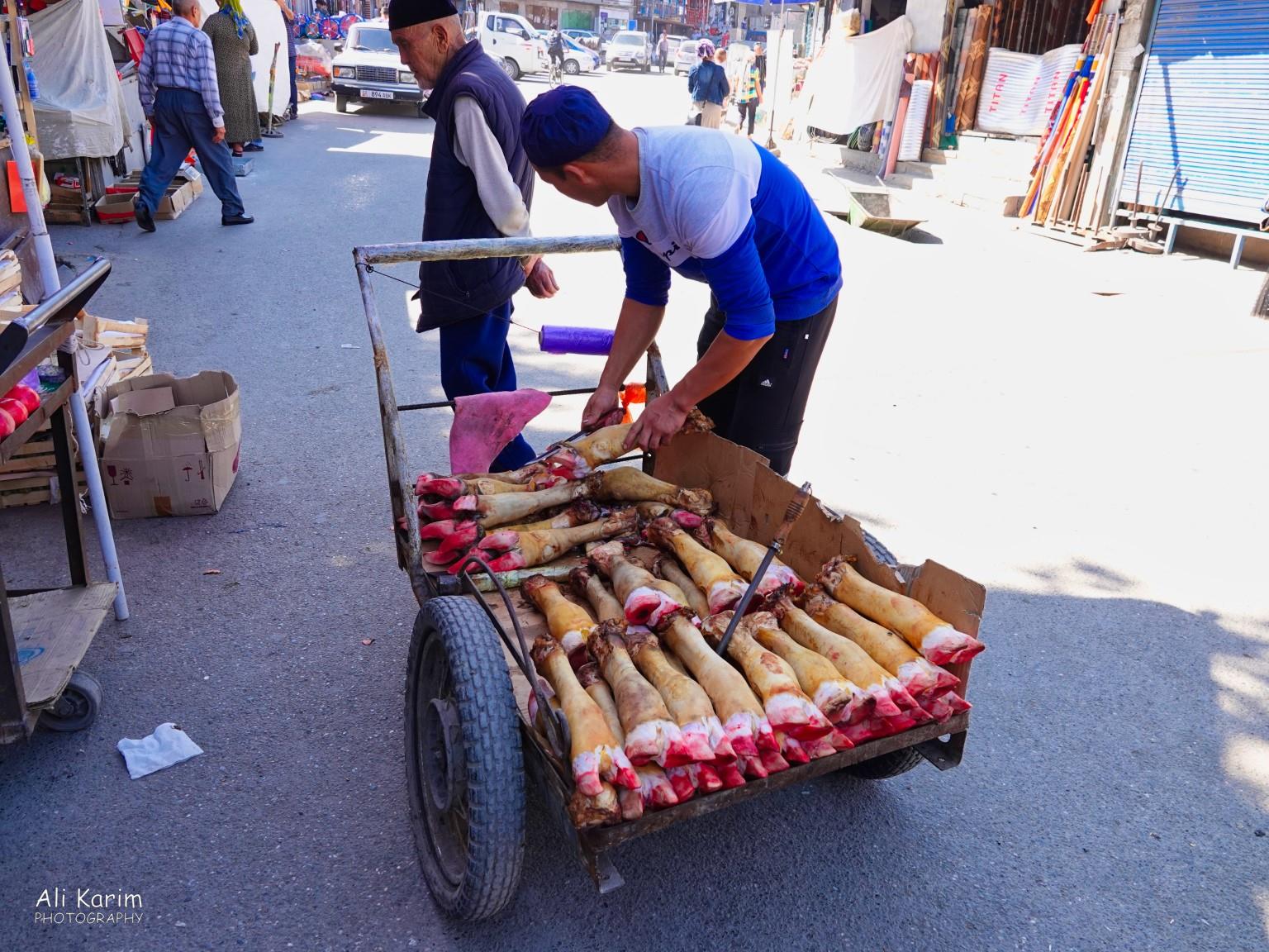 Cow legs and hooves (“paya”) for sale Silk Road 16: More Osh, Kyrgyzstan Cow legs and hooves (“paya”) for sale