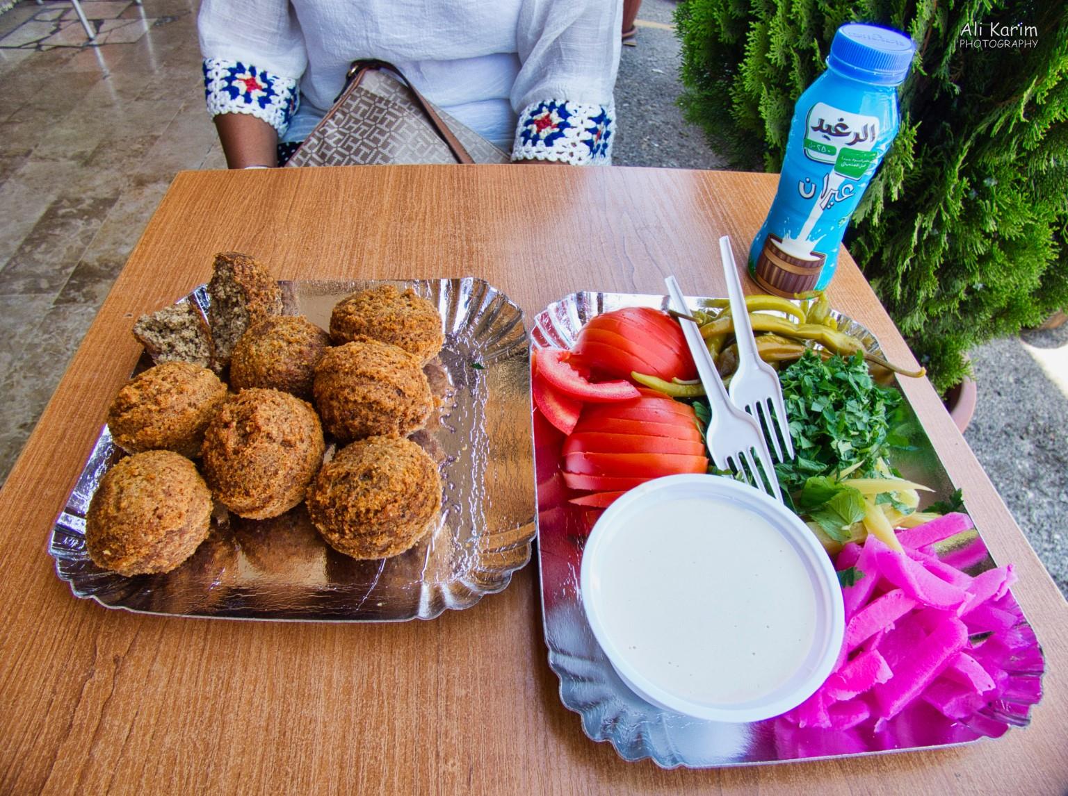 Falafel lunch plate at Abou Samir Druze and the Chouf Mountains Falafel lunch plate at Abou Samir