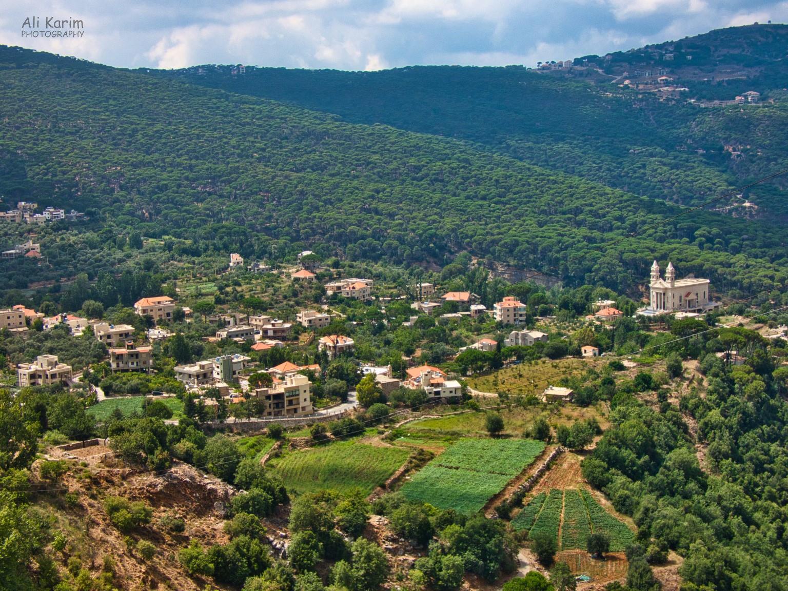 Beautiful small town, nestled in nature Druze and the Chouf Mountains Beautiful small town, nestled in nature