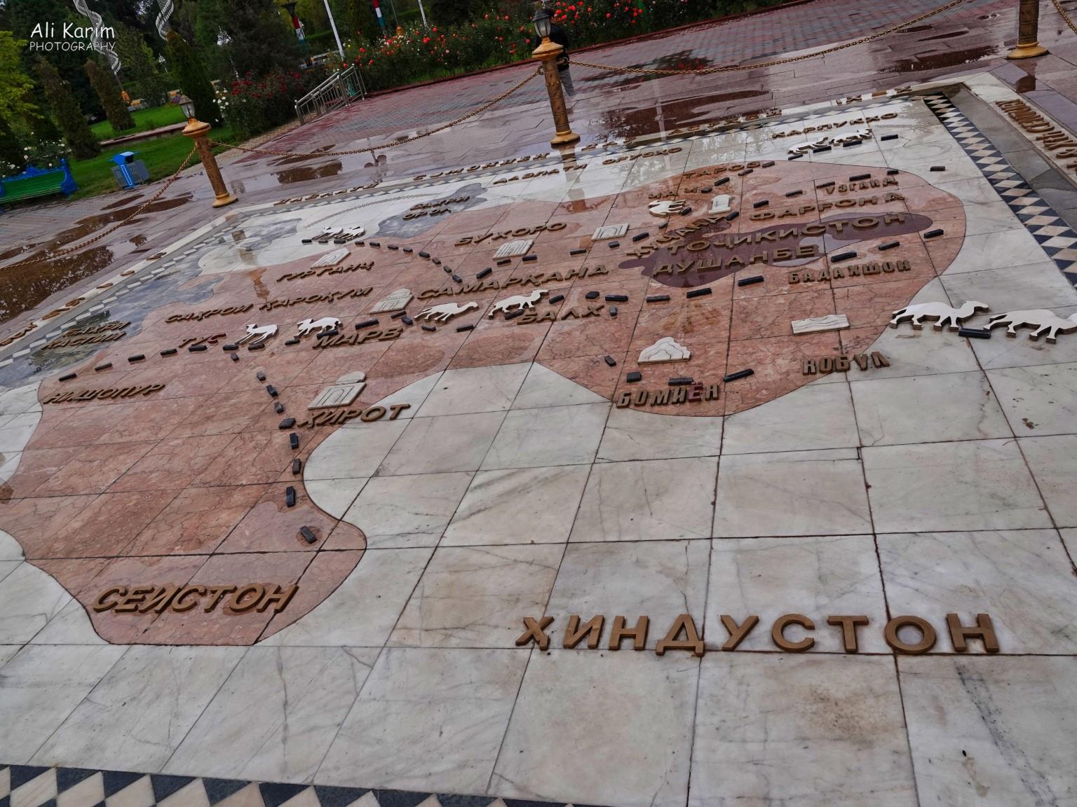 Map of the Samanid empire during Ismoil Somoni’s reign (9th century), depicting the various Silk Roads crisscrossing the empire More Dushanbe, Tajikistan Map of the Samanid empire during Ismoil Somoni’s reign (9th century), depicting the various Silk Roads crisscrossing the empire