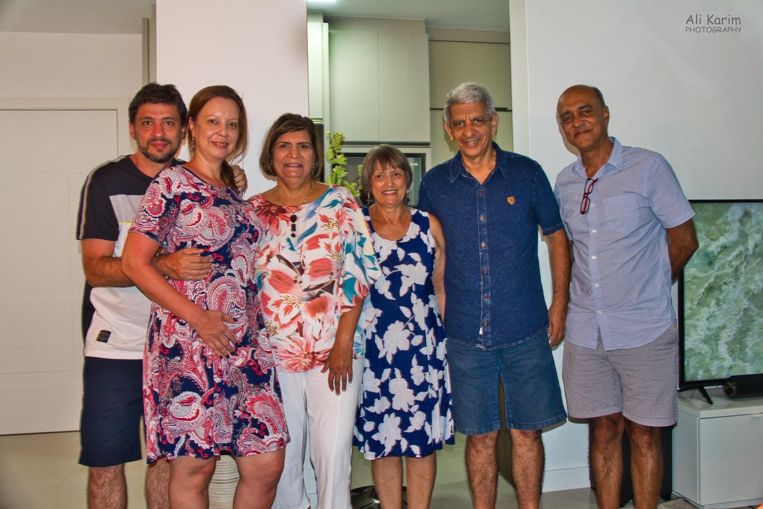 With Rafael, Martha on the left and Rafael’s parents at dinner Florianópolis, Brazil With Rafael, Martha on the left and Rafael’s parents at dinner