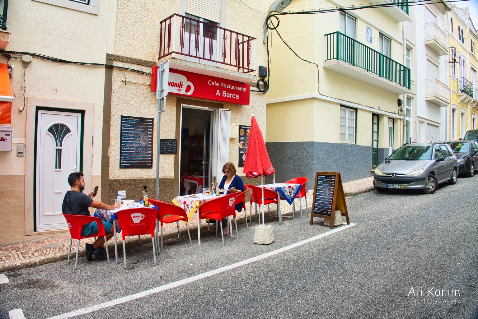 Fresh seafood lunch was at A Barca restaurant run by a nice family. West of Lisbon Fresh seafood lunch was at A Barca restaurant run by a nice family.