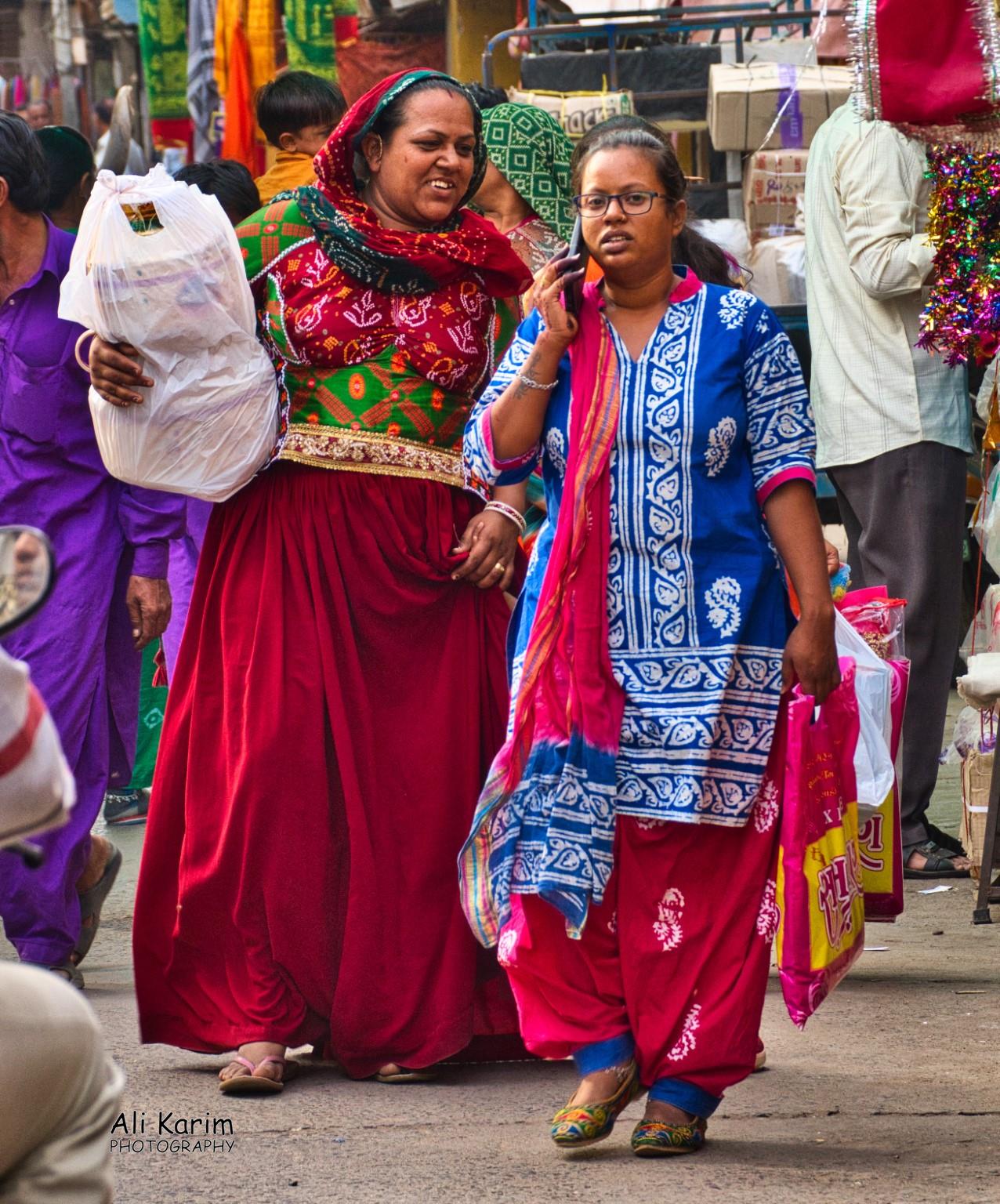 Colorful clothing all around More Bhuj Colorful clothing all around