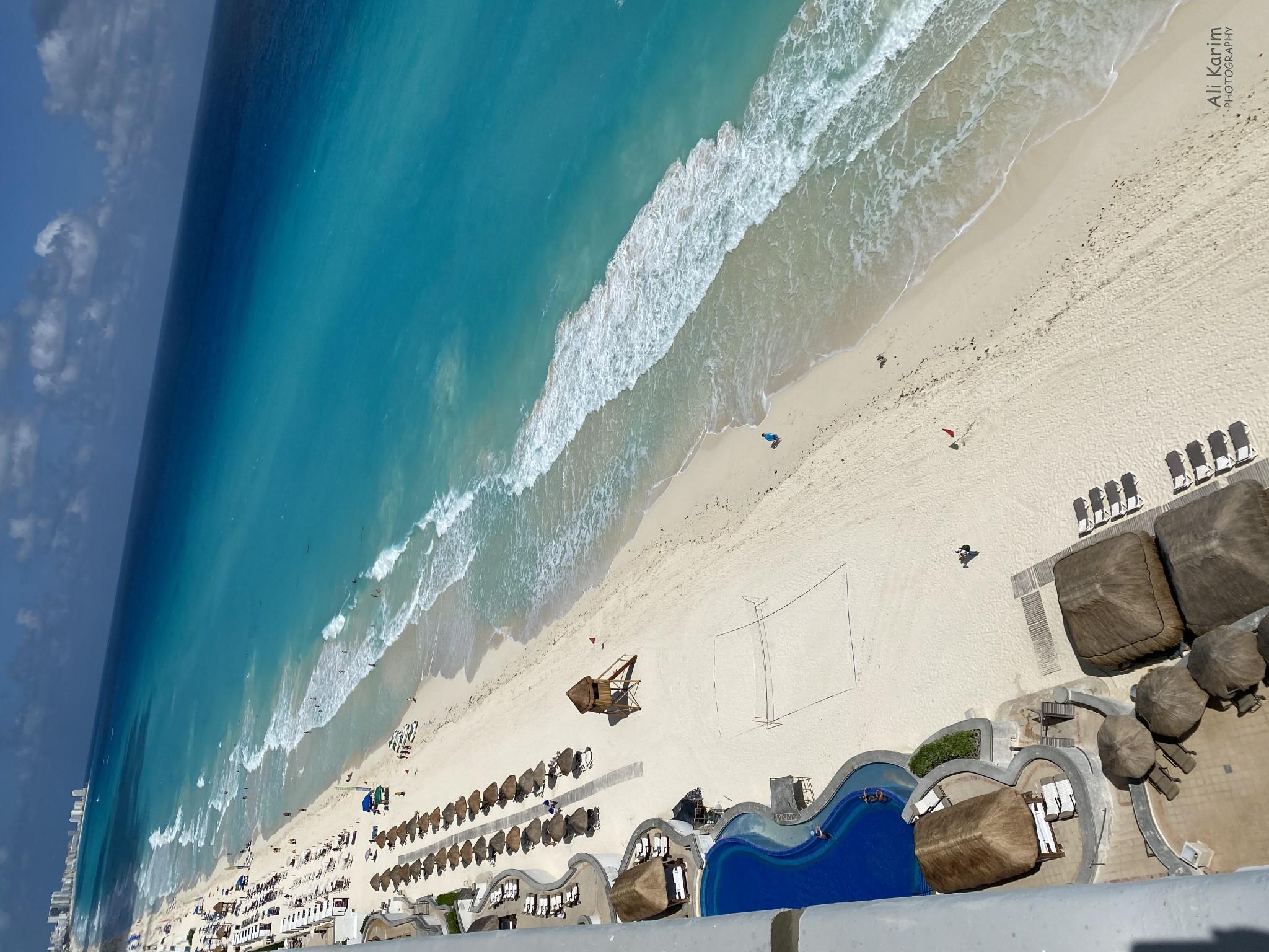 Valladolid, Yucatan, Mexico Feb 2021, Beautiful beach always in Cancun