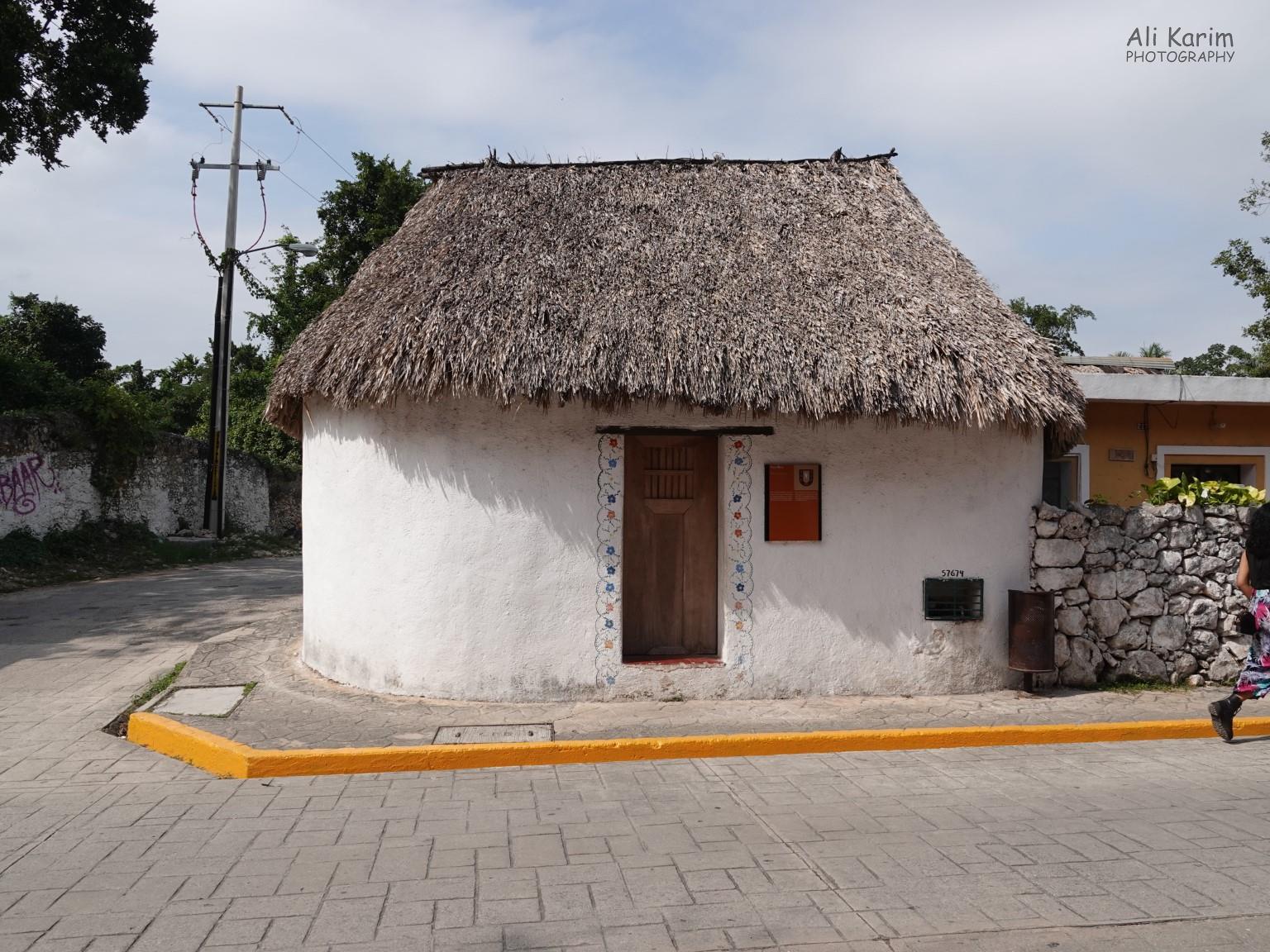 Valladolid, Yucatan, Mexico Feb 2021, Old, preserved Mayan home