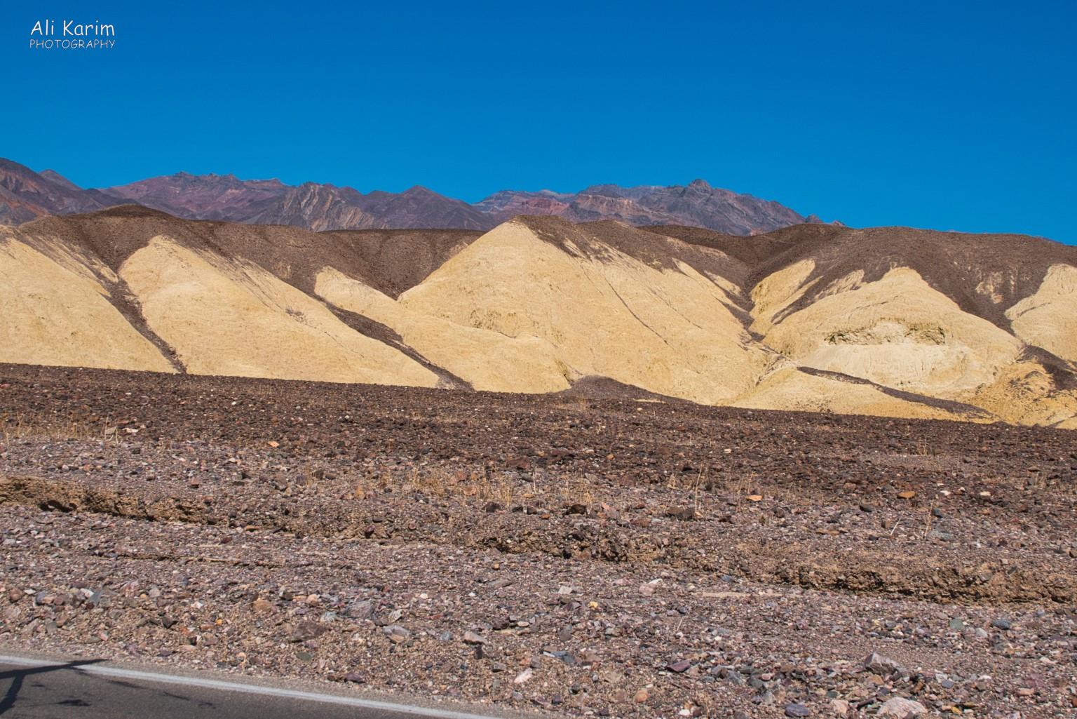 Stark color contrasts Yosemite to Death Valley, June 2020, Stark color contrasts