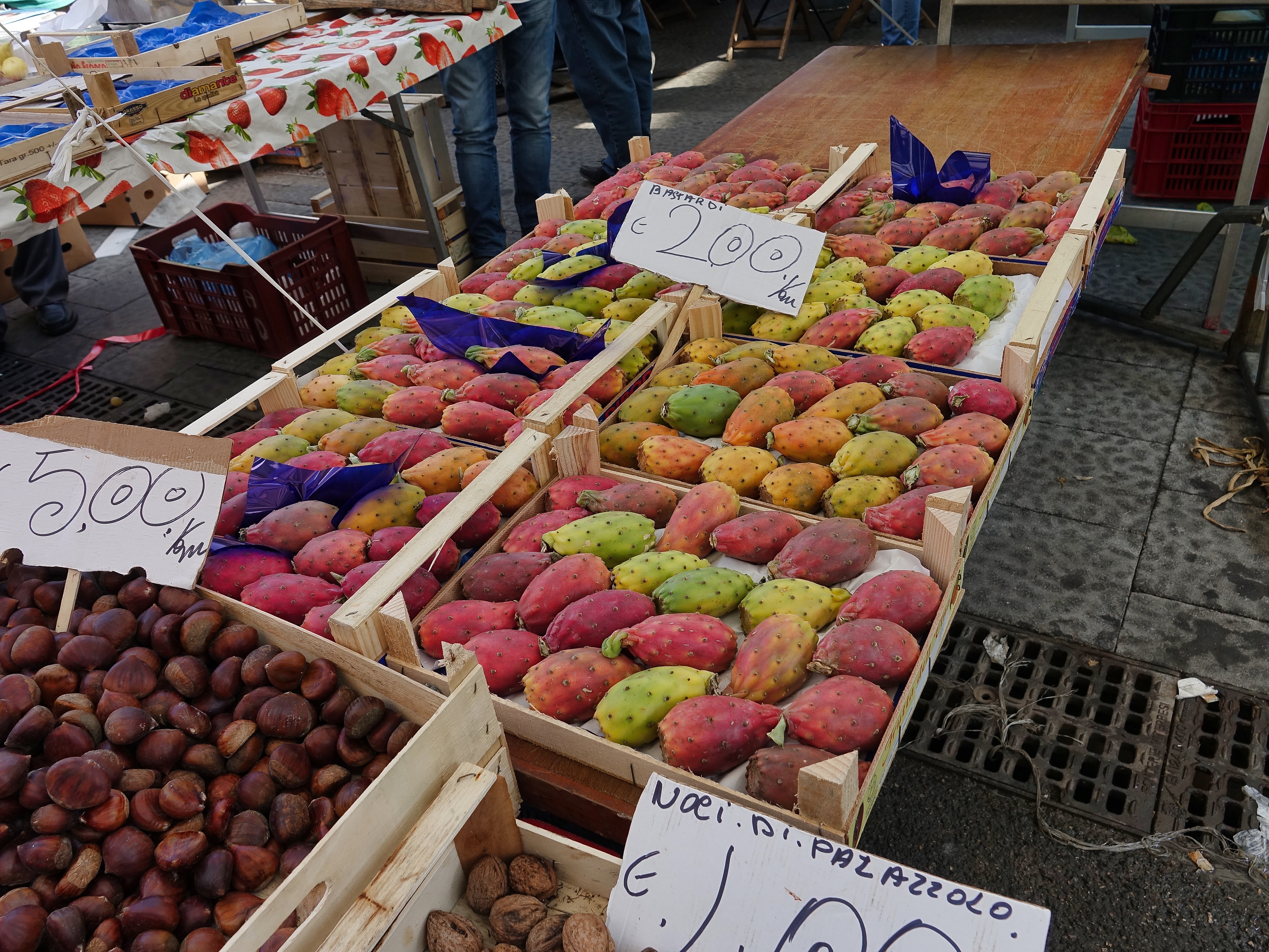 Chestnuts and Prickly pears