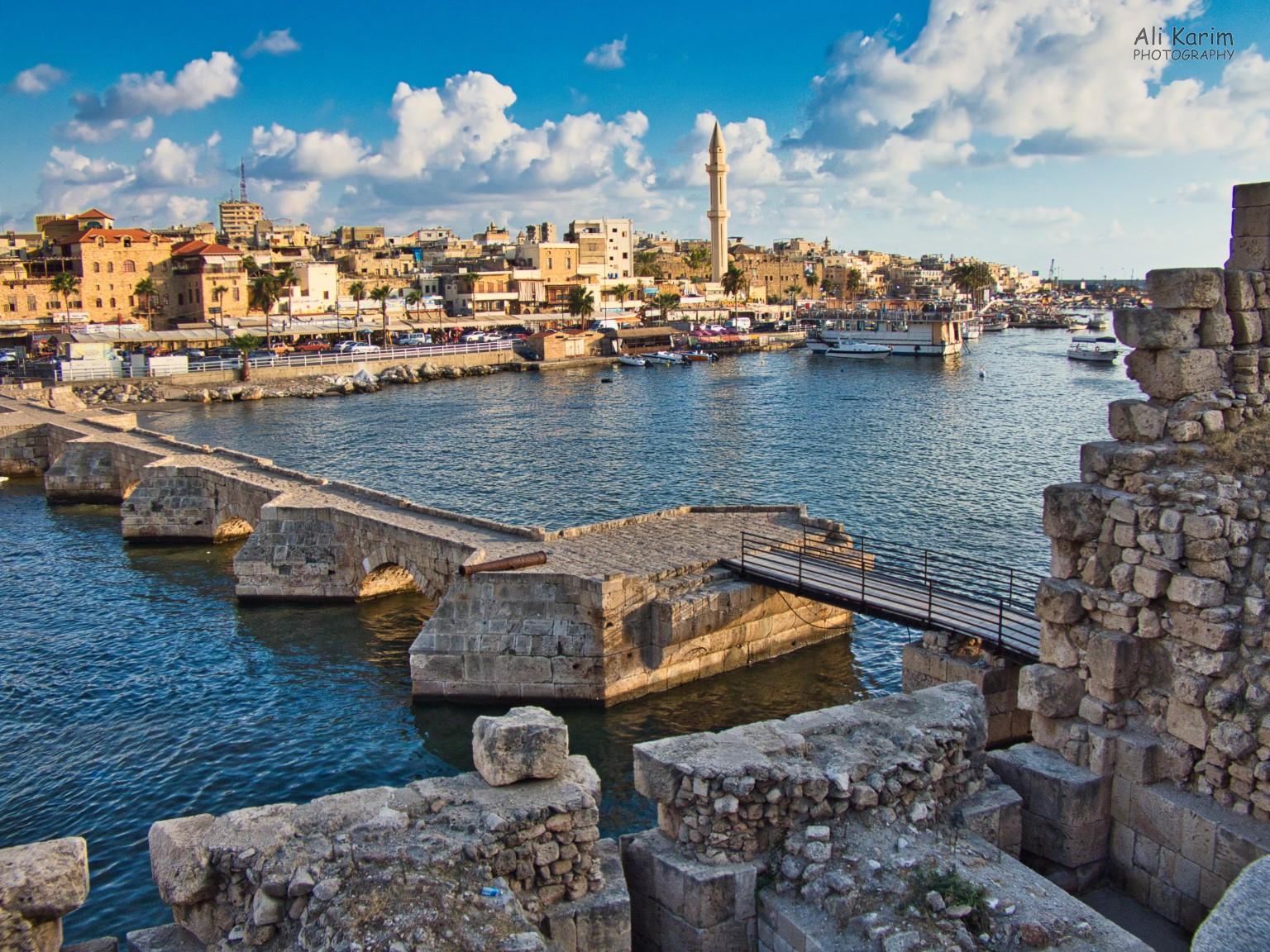 Old Sidon, also from Sidon Castle Sidon and Tyre Old Sidon, also from Sidon Castle