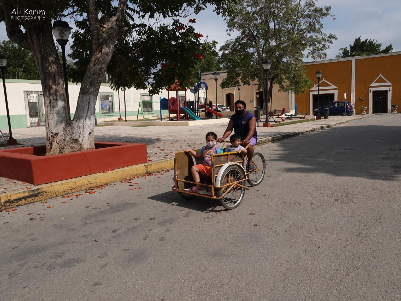 Fun rides Valladolid, Yucatan, Mexico Feb 2021, Fun rides