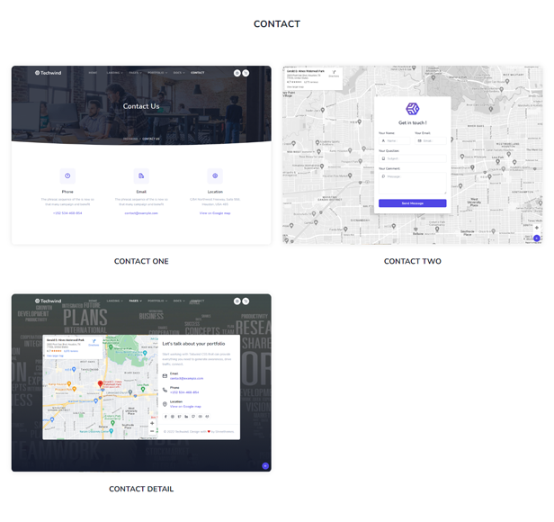 Techwind - Tailwind CSS Multipurpose Landing & Admin Dashboard Template - 15