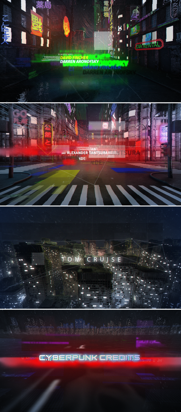 Cyberpunk Credits - 3