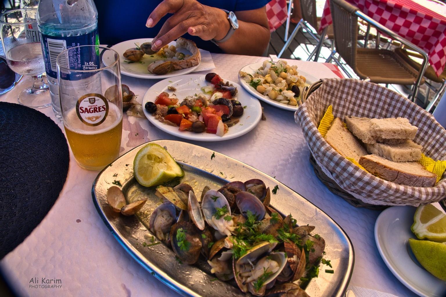 Algarve, Portugal Seafood lunch in Luz