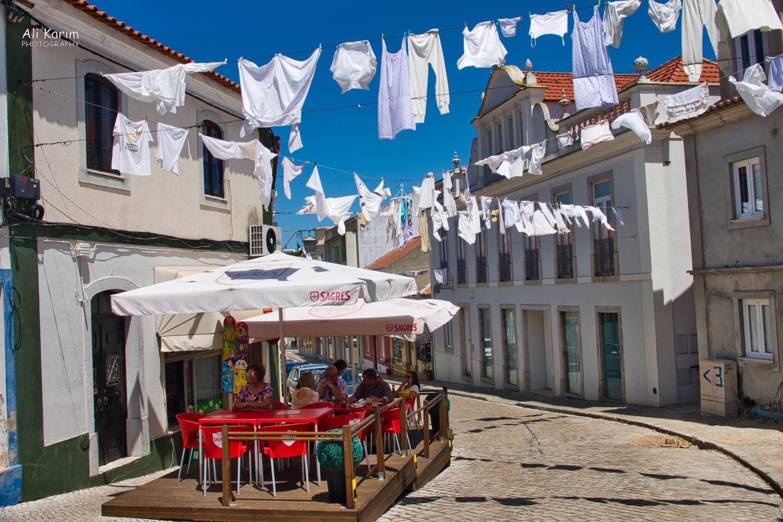 Lunch in Santiago do Cacém, complete with drying laundry Algarve, Portugal Lunch in Santiago do Cacém, complete with drying laundry