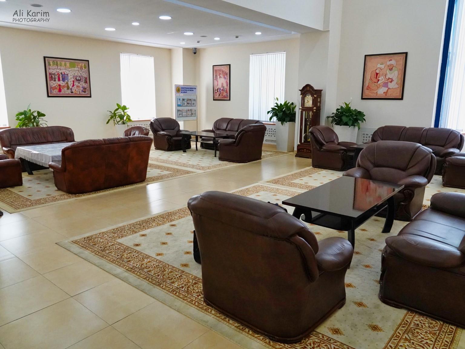 Khiva, Oct 2019, Business Class lounge in Khiva airport