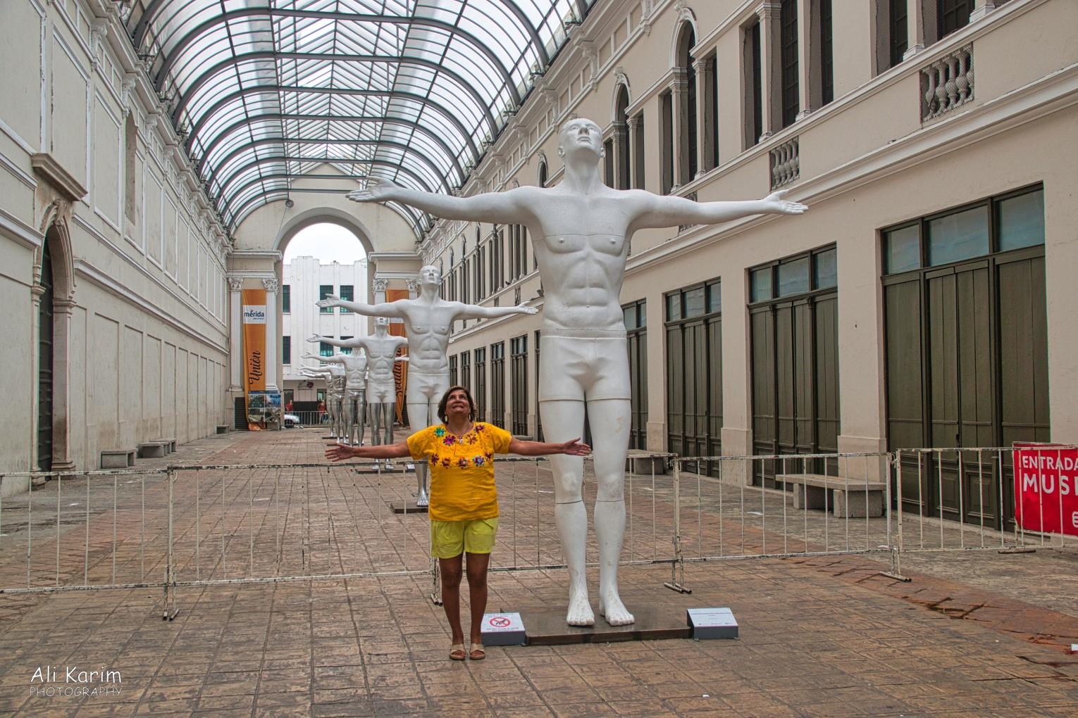 and Modern Art next door Mérida & Campeche, Yucatan Peninsula, Mexico, Feb 2021, and Modern Art next door