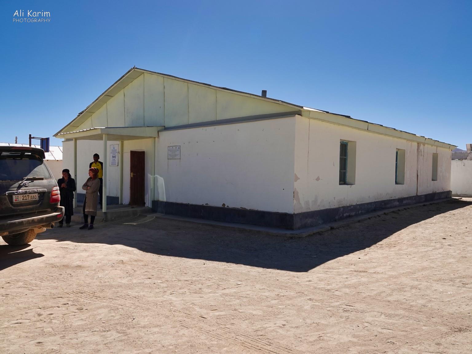 Afzal took us this this building which was the school Langar, Tajikistan, Afzal took us this this building which was the school
