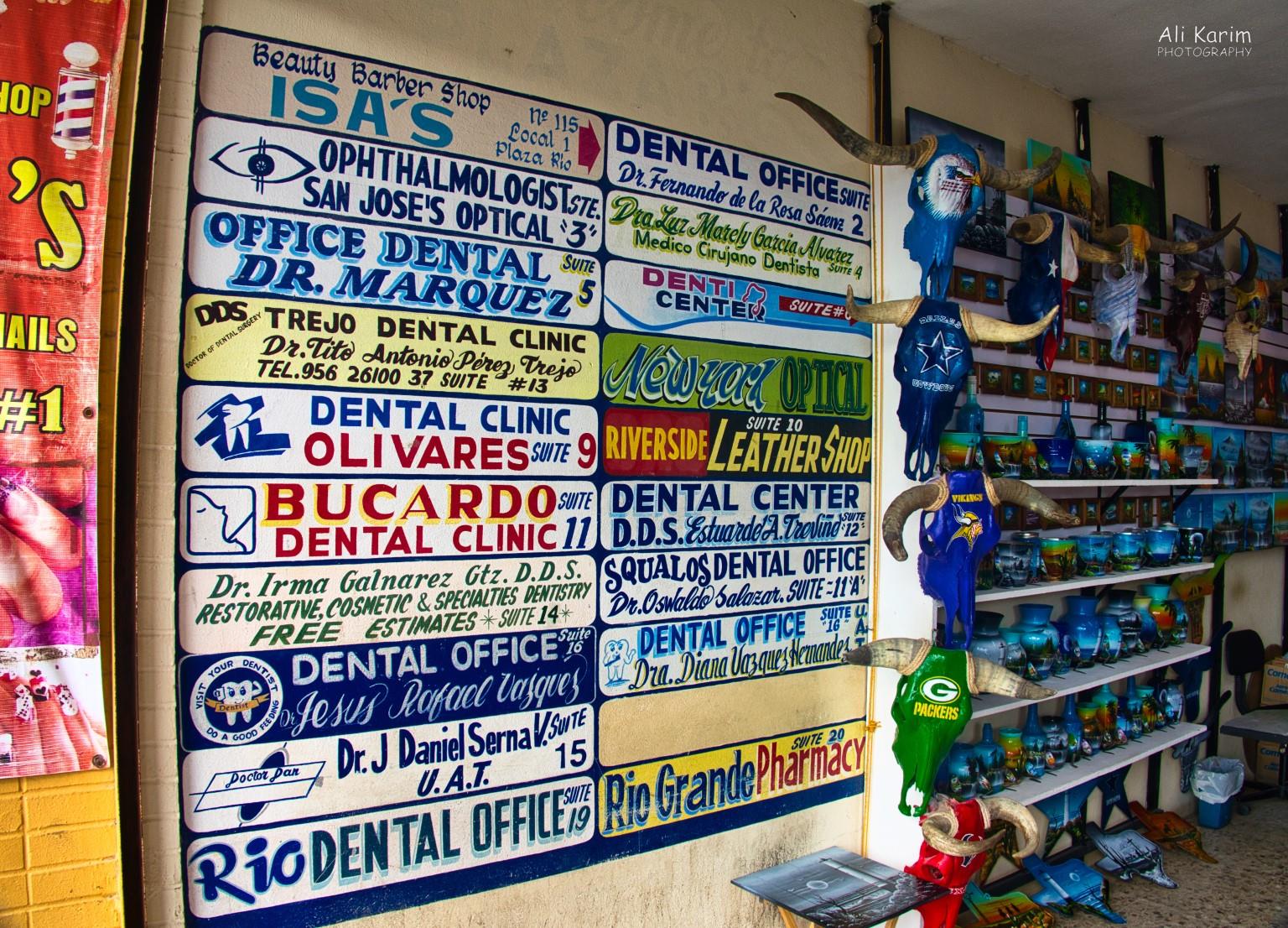 There are dentists galore here, for several blocks deep and several blocks wide, into the town. So having a recommendation is paramount. Dental Refugee, Nuevo Progresso, Mexico There are dentists galore here, for several blocks deep and several blocks wide, into the town. So having a recommendation is paramount.
