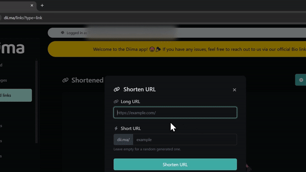 shortlink-diima