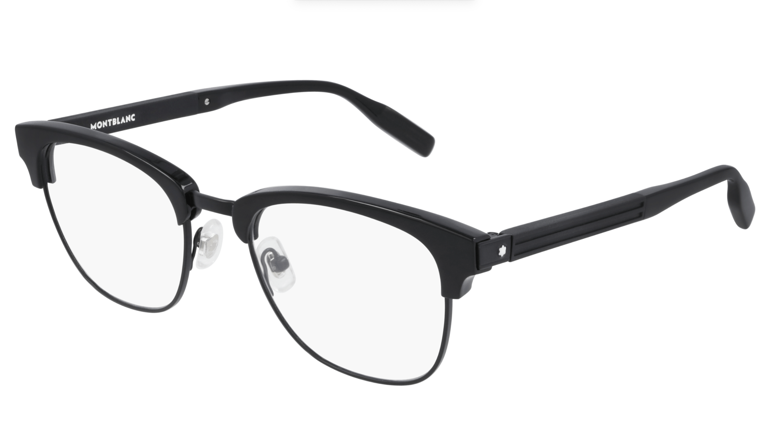 Mont Blanc MB0164O BK Optical Eyeglasses in Black