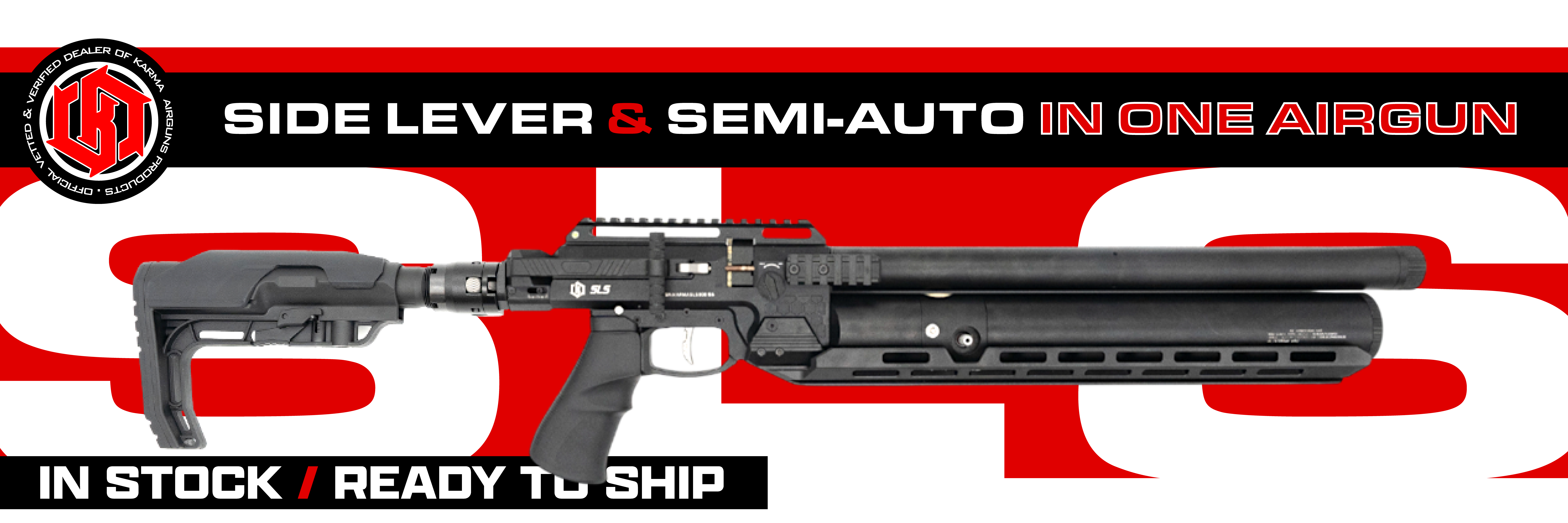 Karma SLS is a Side Lever & Semi-auto Airgun in one