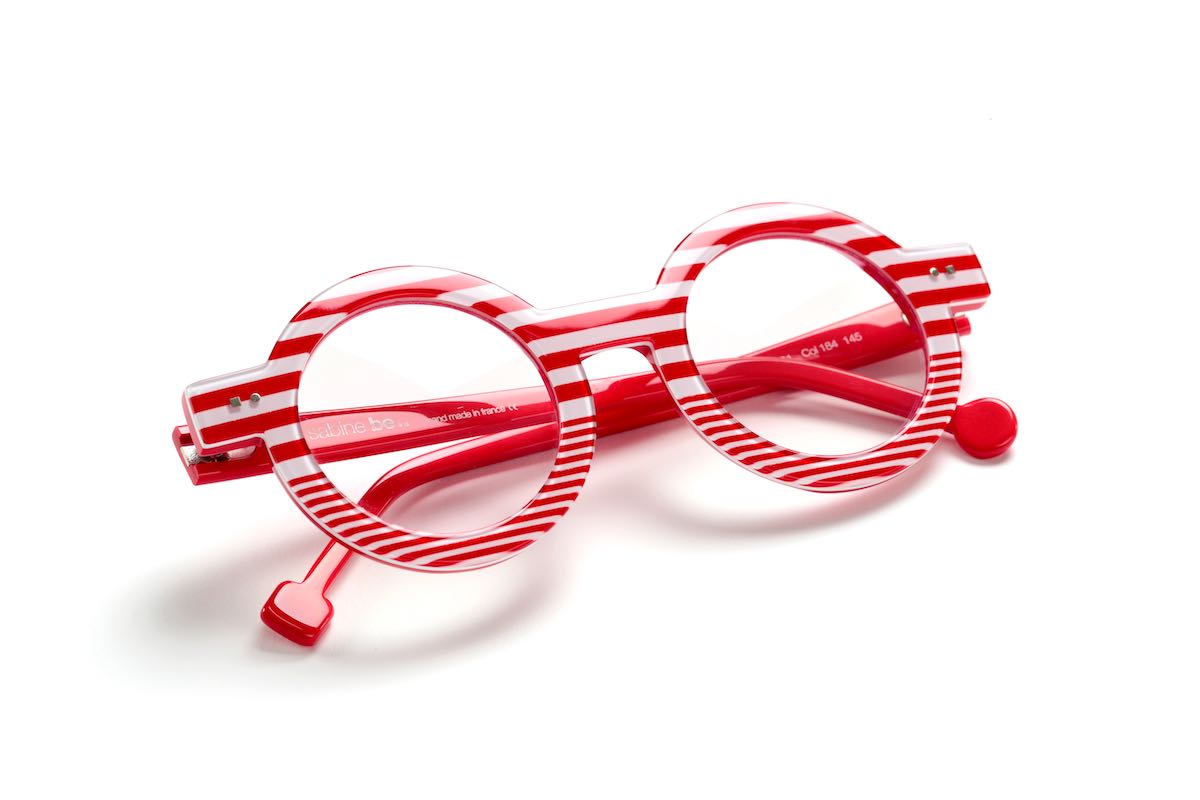 Sabine Be Addict Stripe Optical Eyeglasses