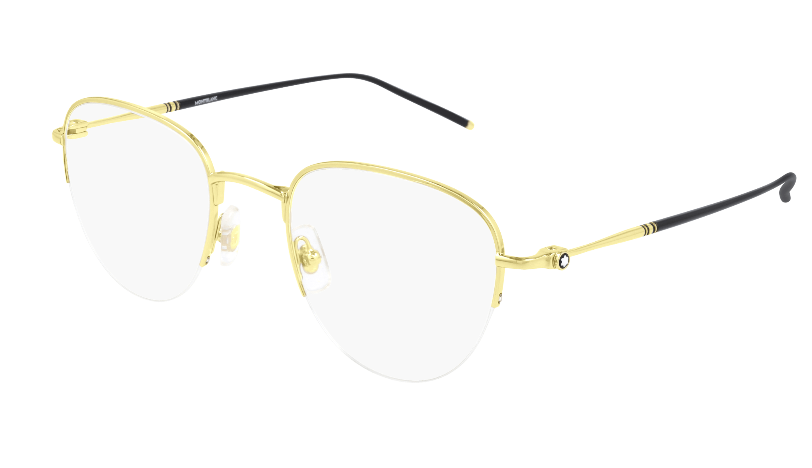 Mont Blanc MB0129O Optical Eyeglasses Gold