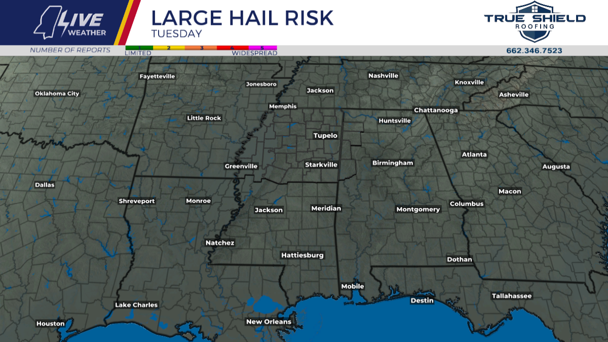Large Hail Risk Day 1