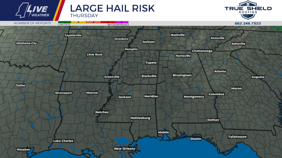 Large Hail Risk Day 2