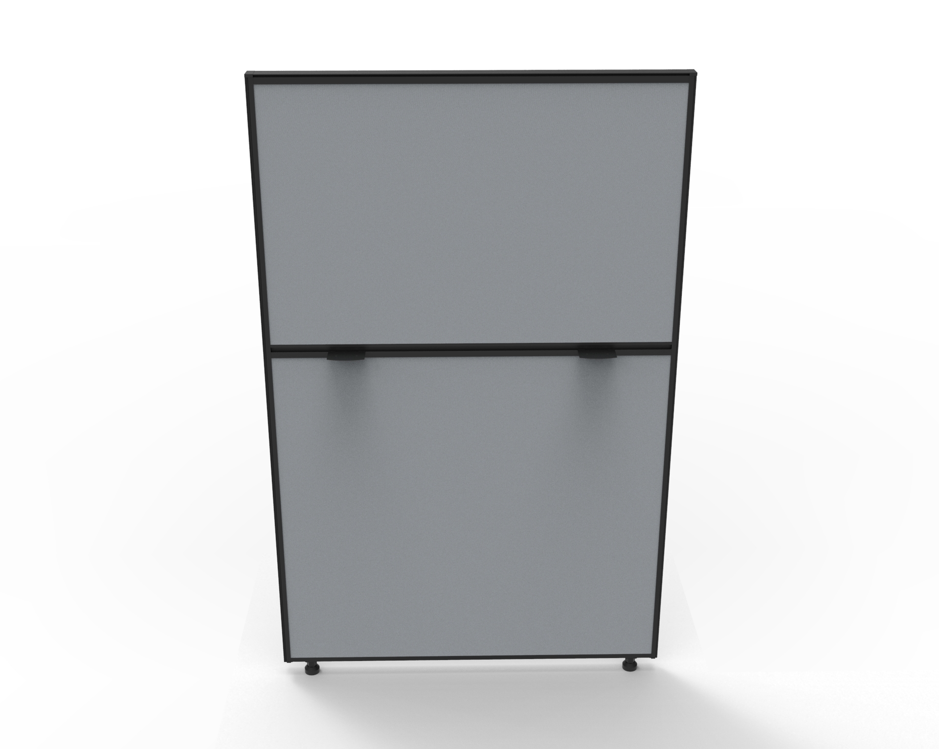 SHUSH30+ 1200mm high office screen in grey