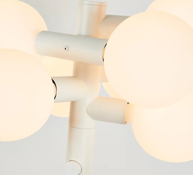 David Weeks Echo Floor Lamp EU with Sphere IV