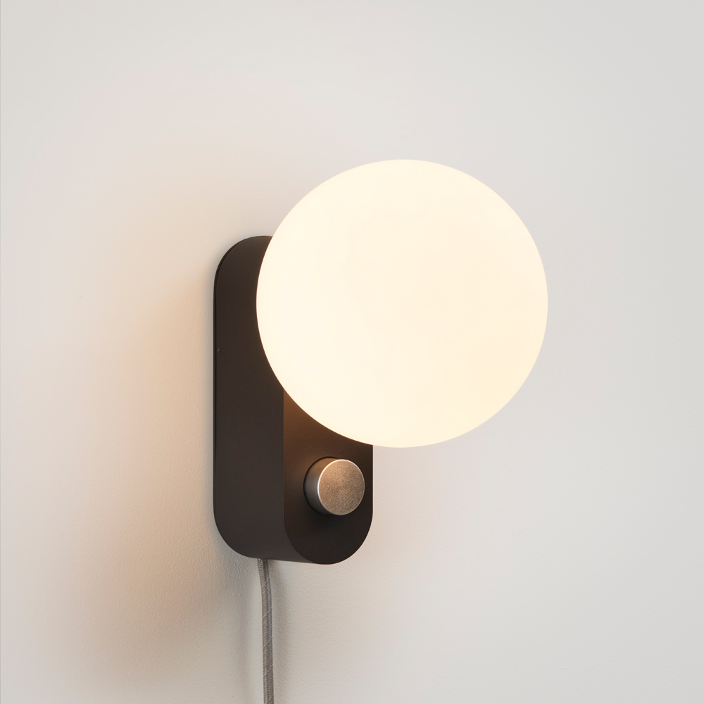 Alumina Lamp Charcoal with Sphere IV EU